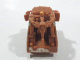 Disney Pixar Cars Tow Mater Brown Plastic Toy Car Vehicle - Busted Side Mirrors