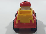 2000 Maisto Hasbro Tonka Lil Chuck & Friends Truck Yellow Die Cast Toy Car Vehicle