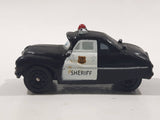 Disney Pixar Cars '49 Merc Police Sheriff Cop Car Black and White Plastic Toy Car Vehicle