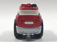 2011 Hasbro Tonka Lil Chuck & Friends Boomer Fire Truck Dark Red Die Cast Toy Car Vehicle