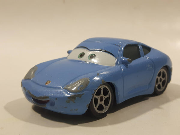 Disney Pixar Cars Porsche 911 Light Blue Die Cast Toy Car Vehicle