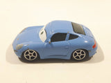 Disney Pixar Cars Porsche 911 Light Blue Die Cast Toy Car Vehicle