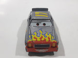 Disney Pixar Cars Darrel Cartrip #17 Monte Carlo Silver Grey with Flames Die Cast Toy Car Vehicle