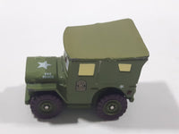 Disney Pixar 41 WW2 Jeep USA 984673 Army Green Die Cast Toy Car Vehicle