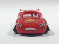 2011 Disney Pixar Lightning McQueen #95 Red Plastic Toy Car Vehicle X0616