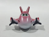 Disney Pixar Planes Rochelle Twin Propeller Airplane Pink Roller Ball Die Cast Toy Aircraft Vehicle