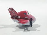 Disney Pixar Planes Rochelle Twin Propeller Airplane Pink Roller Ball Die Cast Toy Aircraft Vehicle