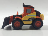 Disney Pixar Planes Fire and Rescue Pinecone Yellow Orange Black #10 Plastic Die Cast Toy Car Construction Vehicle