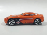 Unknown Brand Super #03 with Eyes Orange Die Cast Toy Sports Car Vehicle