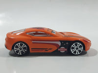 Unknown Brand Super #03 with Eyes Orange Die Cast Toy Sports Car Vehicle