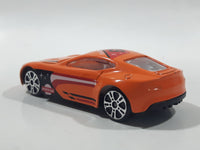 Unknown Brand Super #03 with Eyes Orange Die Cast Toy Sports Car Vehicle