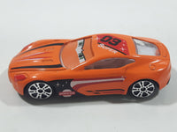 Unknown Brand Super #03 with Eyes Orange Die Cast Toy Sports Car Vehicle