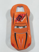 Unknown Brand Super #03 with Eyes Orange Die Cast Toy Sports Car Vehicle