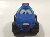 2008 Hasbro Tonka Lil Chuck & Friends Police Cop Car Blue Plastic Toy Car Vehicle
