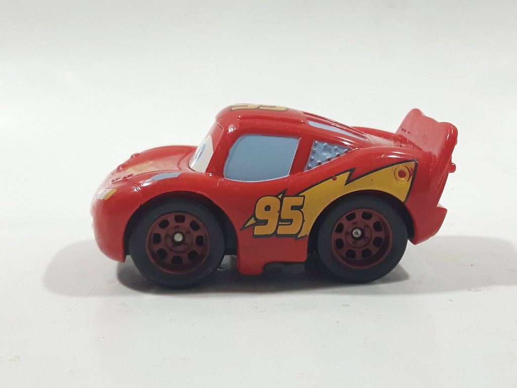 Disney Pixar Cars Lightning McQueen #95 Red Plastic Die Cast Toy Car V ...