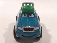 2000 Maisto Hasbro Tonka Lil Chuck & Friends Truck Green and Grey Die Cast Toy Car Vehicle