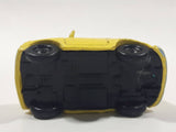 Disney Pixar Cars Yellow PVC Hard Rubber Toy Car Vehicle
