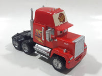 Mattel Disney Pixar Cars Mack Semi Truck #95 Red Plastic Die Cast Toy Car Vehicle