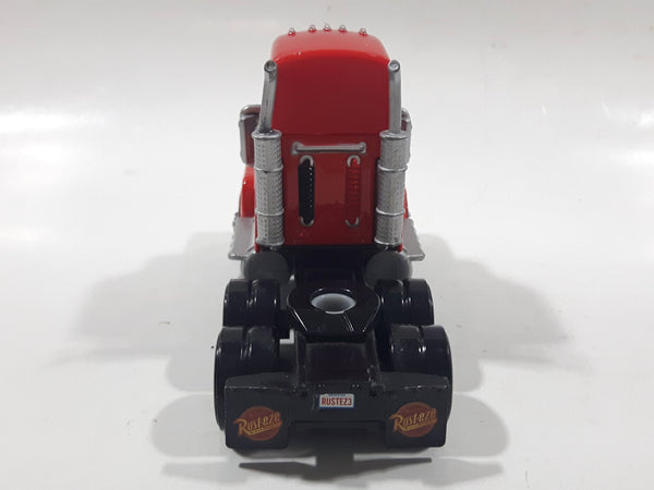Mattel Disney Pixar Cars Mack Semi Truck #95 Red Plastic Die Cast Toy ...