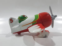 Mattel Disney Pixar Planes #5 Propeller Airplane El Chupacabra White Red Green Die Cast Toy Aircraft Vehicle X9463