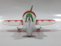 Mattel Disney Pixar Planes #5 Propeller Airplane El Chupacabra White Red Green Die Cast Toy Aircraft Vehicle X9463