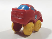 Hasbro Lil Chuck & Friends #9 Red Miniature Plastic Die Cast Toy Car Vehicle