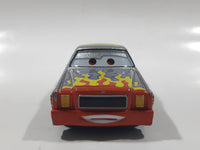 Disney Pixar Cars Darrel Cartrip #17 Monte Carlo Silver Grey with Flames Die Cast Toy Car Vehicle