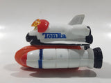 2002 Maisto Hasbro Tonka Lil Chuck & Friends Seymour Starz Orange and White Die Cast Toy Shuttle Spacecraft Vehicle