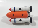 2002 Maisto Hasbro Tonka Lil Chuck & Friends Seymour Starz Orange and White Die Cast Toy Shuttle Spacecraft Vehicle