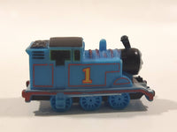 Thomas & Friends #1 Thomas The Tank Engine 1 5/8" Long PVC Hard Rubber Toy Vehicle