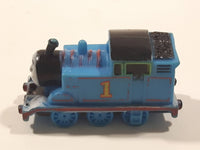 Thomas & Friends #1 Thomas The Tank Engine 1 5/8" Long PVC Hard Rubber Toy Vehicle