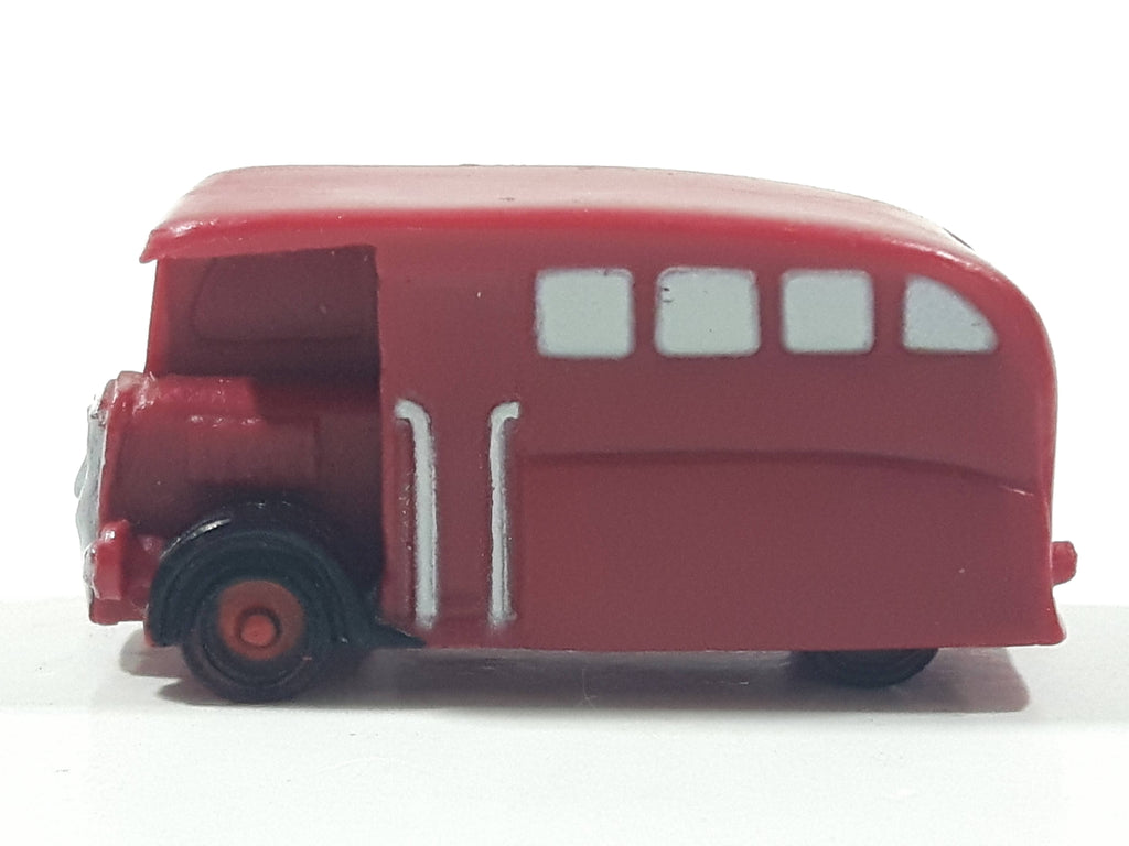 Thomas & Friends Bertie The Bus Double Decker Red 1 5/8" Long PVC Hard ...