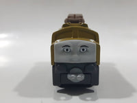 2013 Mattel Thomas & Friends Diesel 10 Train Engine Locomotive Brown Beige 3 3/4" Long Die Cast Toy Vehicle BHR74