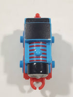 2014 Thomas & Friends Minis #1 Thomas Blue 2" Long Plastic Die Cast Toy Vehicle CGM30