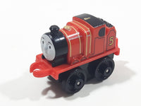 2014 Thomas & Friends Minis #5 James Red 2" Long Plastic Die Cast Toy Vehicle CGM30