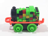 2014 Thomas & Friends Minis #3 Henry Checker Pattern Green 2" Long Plastic Die Cast Toy Vehicle CGM30