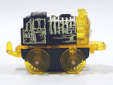 2014 Thomas & Friends Minis #51 Electrified Hiro Transparent Yellow and Black 2" Long Plastic Die Cast Toy Vehicle CGM30
