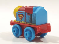 2014 Thomas & Friends Minis DC Comics Rose Supergirl Blue 2" Long Plastic Die Cast Toy Vehicle CGM30
