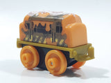 2014 Thomas & Friends Minis D-10 Diesel 10 Dark Yellow and Brown 2" Long Plastic Die Cast Toy Vehicle CGM30
