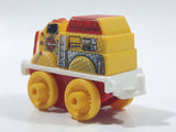 2014 Thomas & Friends Minis Flynn Yellow and Red 2" Long Plastic Die Cast Toy Vehicle CGM30