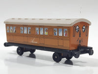 1987 ERTL Britt Allcroft Thomas & Friends Annie Brown Passenger Train Car Plastic Toy Vehicle