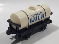 1993 ERTL Britt Allcroft Thomas The Tank Engine & Friends Tidmouth Milk White Tanker Train Car Plastic Toy Vehicle