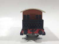 1992 ERTL Britt Allcroft Thomas & Friends Brown Passenger Train Car Plastic Toy Vehicle