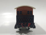 1992 ERTL Britt Allcroft Thomas & Friends Brown Passenger Train Car Plastic Toy Vehicle
