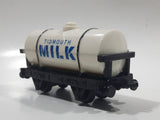 1993 ERTL Britt Allcroft Thomas The Tank Engine & Friends Tidmouth Milk White Tanker Train Car Plastic Toy Vehicle
