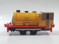 1991 ERTL Britt Allcroft Thomas The Tank Engine & Friends Ben S C C Yellow Train Engine Locomotive Car Die Cast Toy Vehicle