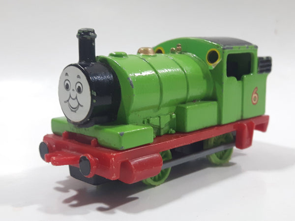 1984 ERTL Britt Allcroft Thomas The Tank Engine & Friends #6 Percy Green Train Engine Locomotive Die Cast Toy Vehicle