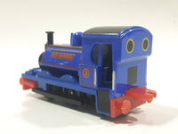 1995 ERTL Britt Allcroft Thomas The Tank Engine & Friends #3 Sir Handel Blue Train Engine Locomotive Car Die Cast Toy Vehicle