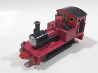 1995 ERTL Britt Allcroft Thomas The Tank Engine & Friends #2 Rheneas Pink Magenta Train Engine Locomotive Car Die Cast Toy Vehicle