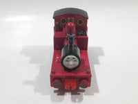 1995 ERTL Britt Allcroft Thomas The Tank Engine & Friends #2 Rheneas Pink Magenta Train Engine Locomotive Car Die Cast Toy Vehicle